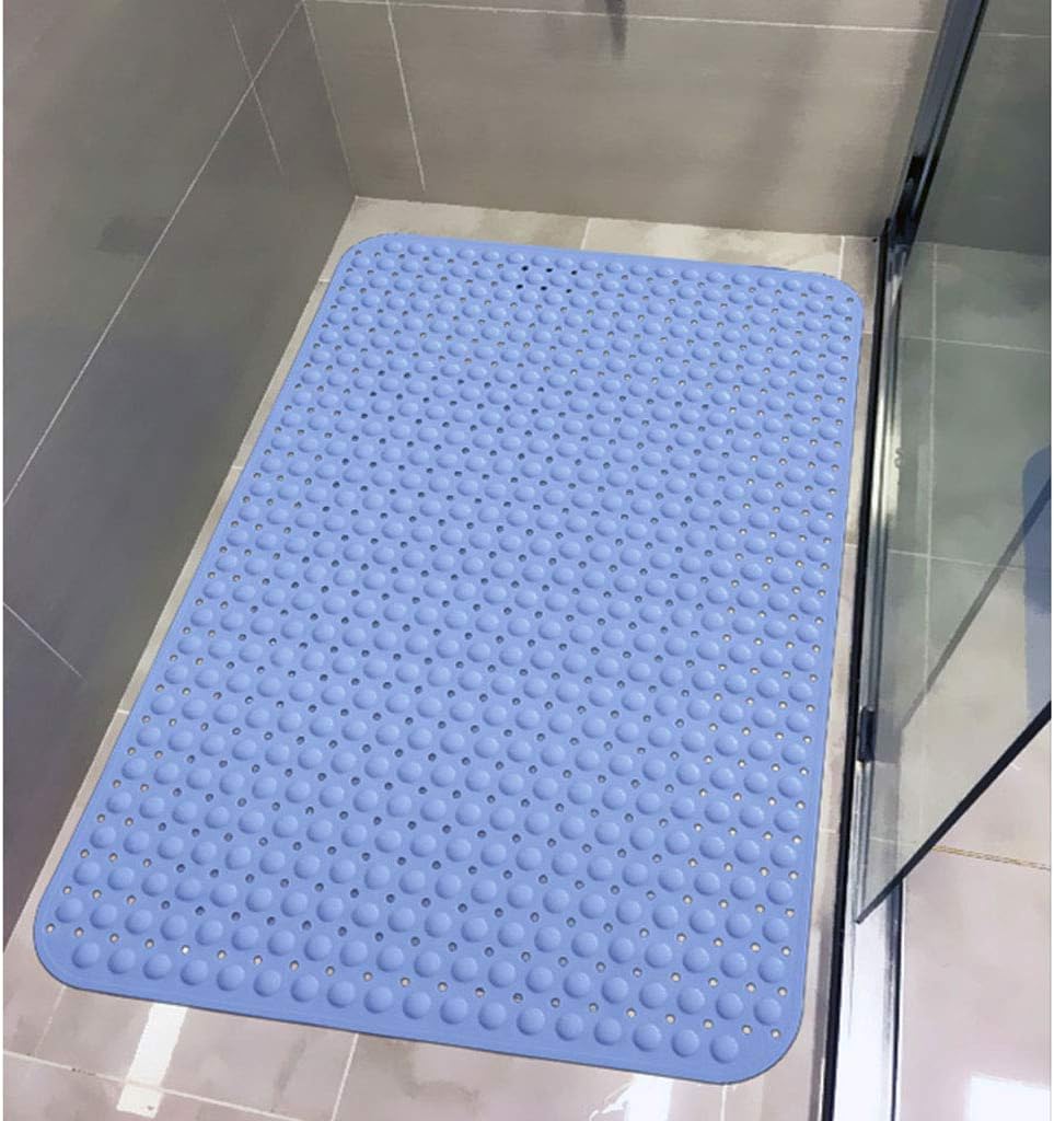 Bath Mat with Strong Suction Cup Thick Large Bathroom Bath Mat Non-Slip Mats Bathroom Mats Shower Mats Household Toilet Mats 80X80Cm 80 X 120 cm (Size : 80 X 120 cm)