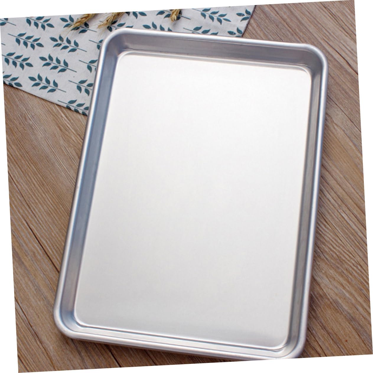 2pcs Nonstick Baking Tray for Cakes Bread and Toast Versatile Bakery Baking for Home Restaurant Use for Desserts
