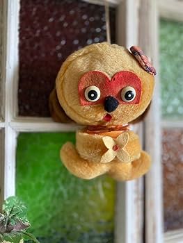 Amazon | たぬき オルゴール 昭和レトロ ぬいぐるみ インテリア 当時物