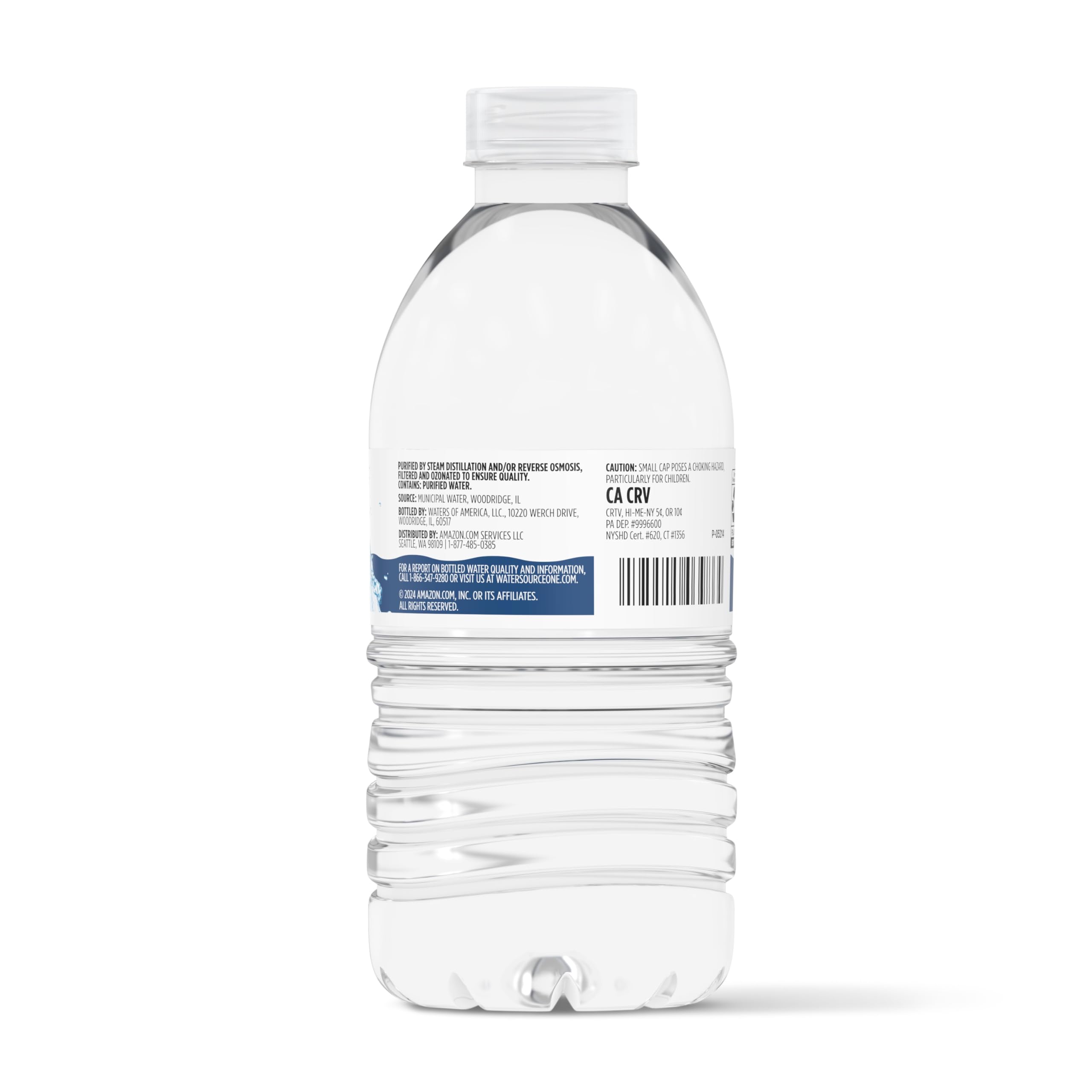 Amazon Grocery Purified Water Plastic Bottles 10 Fl Oz Pack 24 — view 6