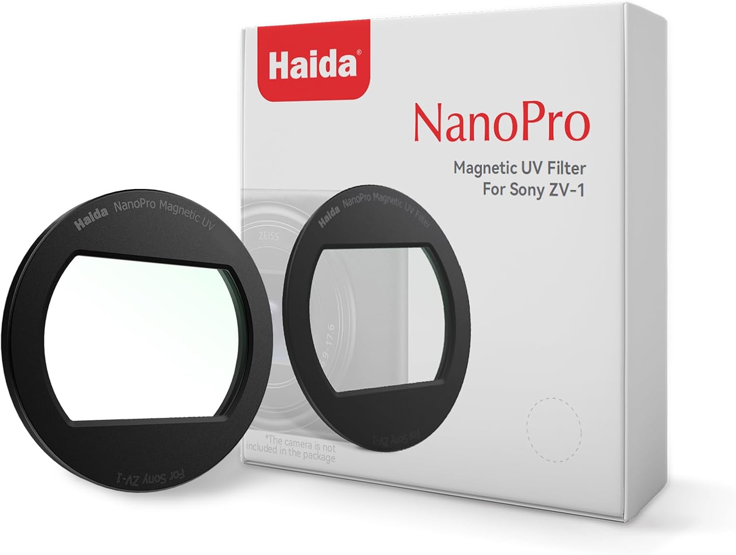 Haida NanoPro Magnetic UV Protection Filter for Sony ZV1 II (Black)