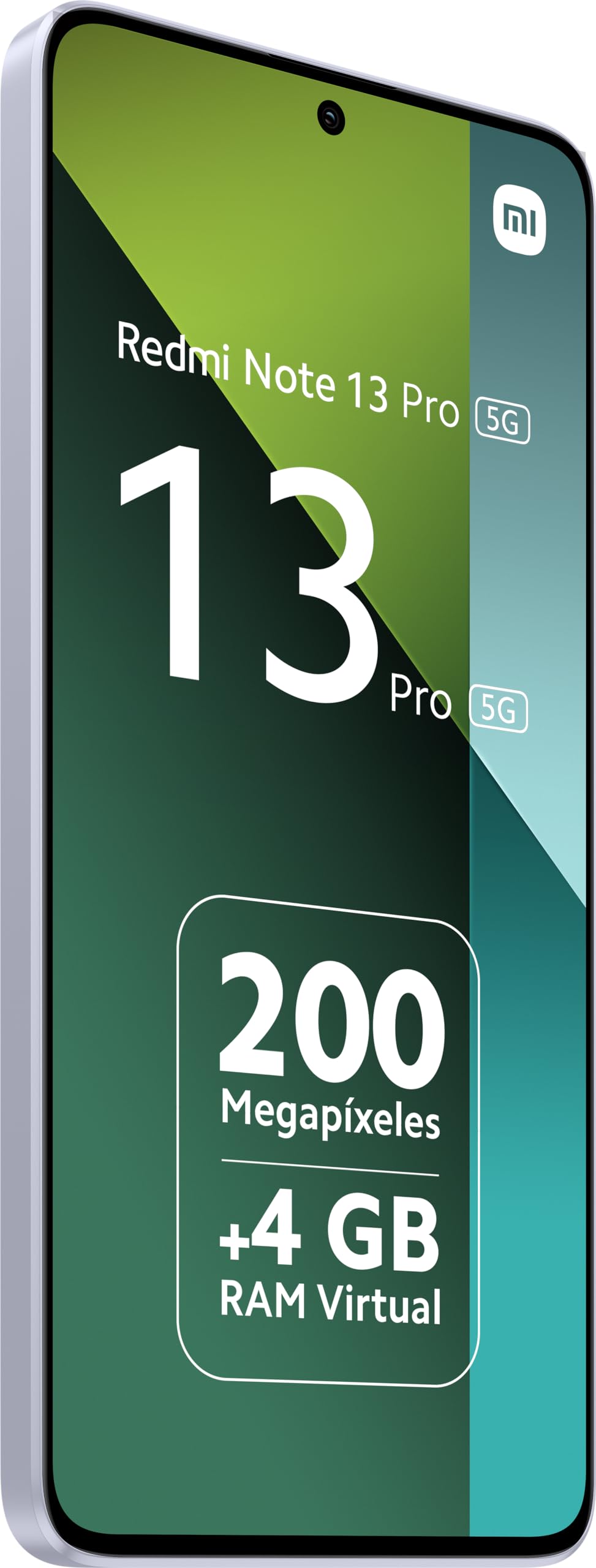 Xiaomi Redmi Note 13 Pro 5G 12+512GB Snapdragon 7s Gen 2, Super QPD da 6.67" Fotocamera Ultra-Clear da 200 MP, Viola (IT Versione)