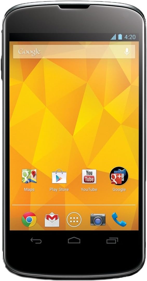 LG Nexus 4 E960 Phone 16 GB GSM Unlocked Black