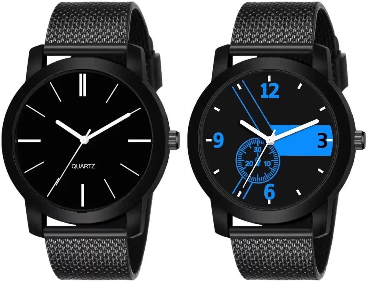 RPS FASHION WITH DEVICE OF R Analog Girls's/Boy's Watch Multicolor Dial & Strap PU Black Belt Watch