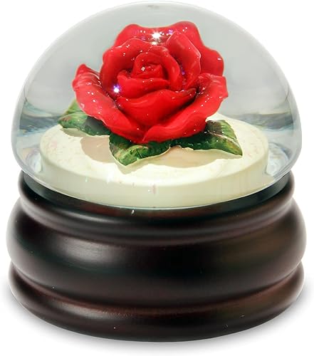 Globo de agua de seta rosa roja The San Francisco Music Box Company