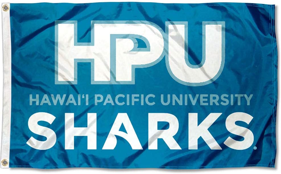 Hawaii Pacific Sharks Wordmark Flag