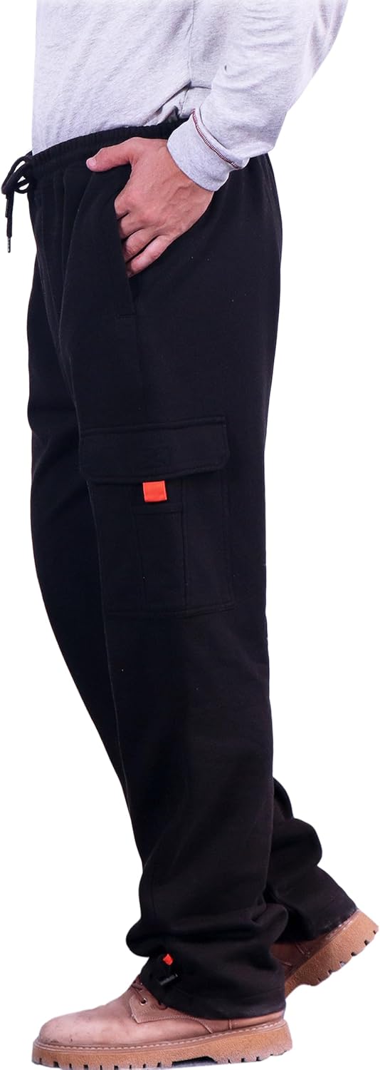 BOCOMAL FR Cargo Sweatpants Flame Resistant Midweight 10.5oz Knit Multi-Pockets FR Pants(Non Fleece) - Image 7