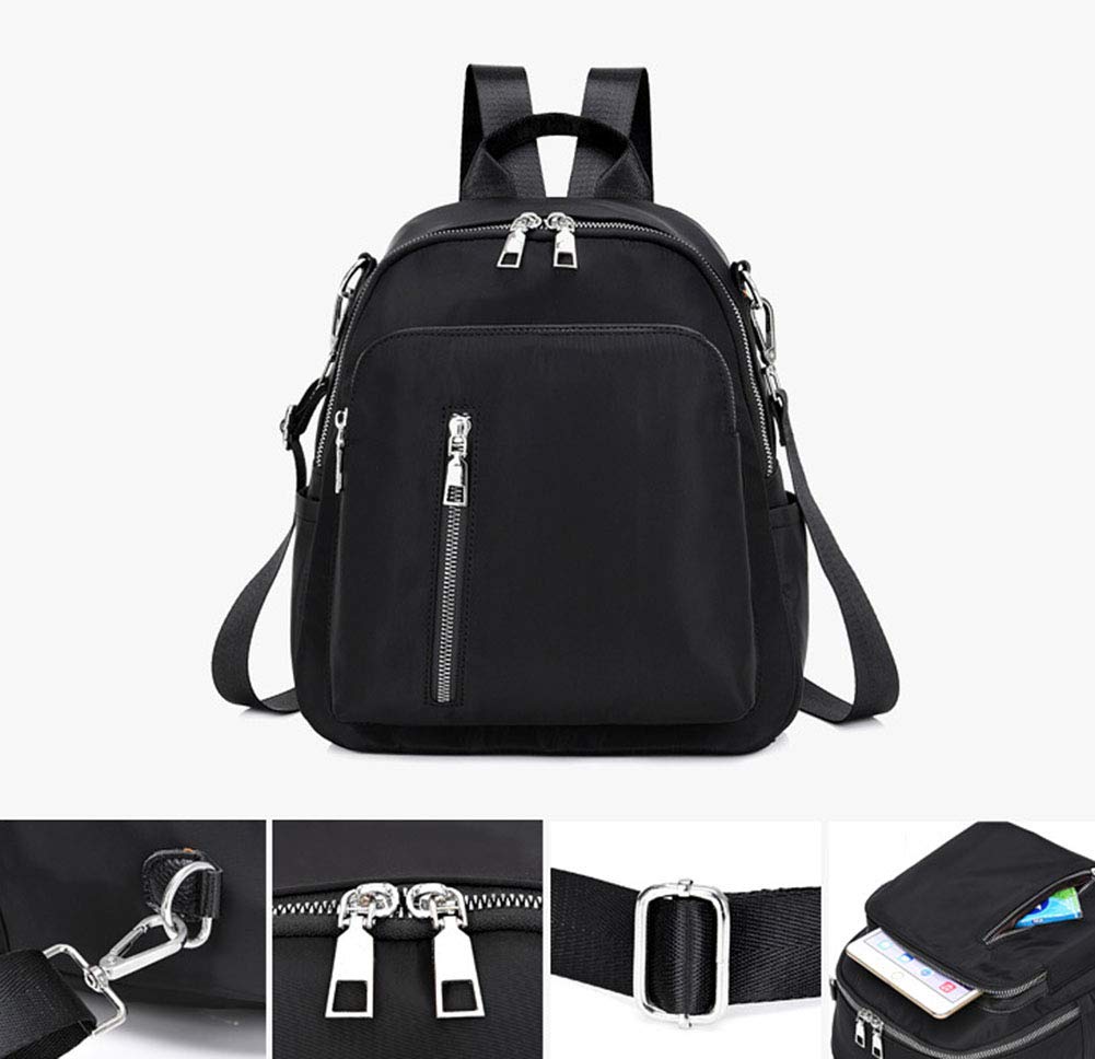Zaino Donna Borsa a Tracolla Impermeabile Zaino Piccolo Borse a Spalla Borsa a Mano Leggero Casuale Multifunzione Zainetto per Viaggio Scuola Lavoro Shopping