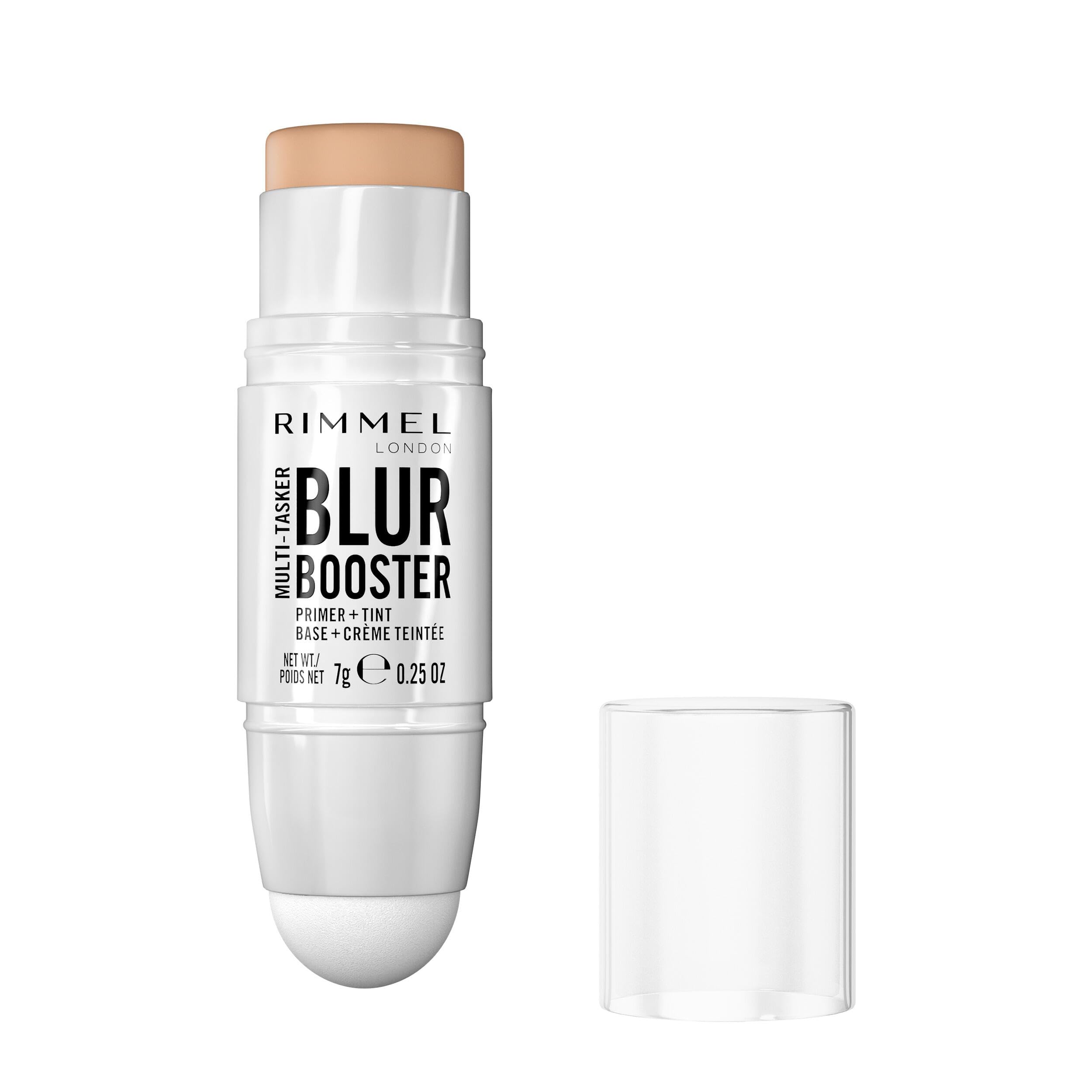 Rimmel Multi-Tasker Blur Booster Primer & Skin Tint,benefits of a primer with coverage of a skin tint, Controls excess shine & instantly blurs pores, Skin-like finish & all day wear