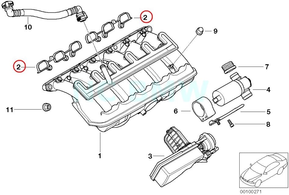 BMW Genuine Profile-Gasket