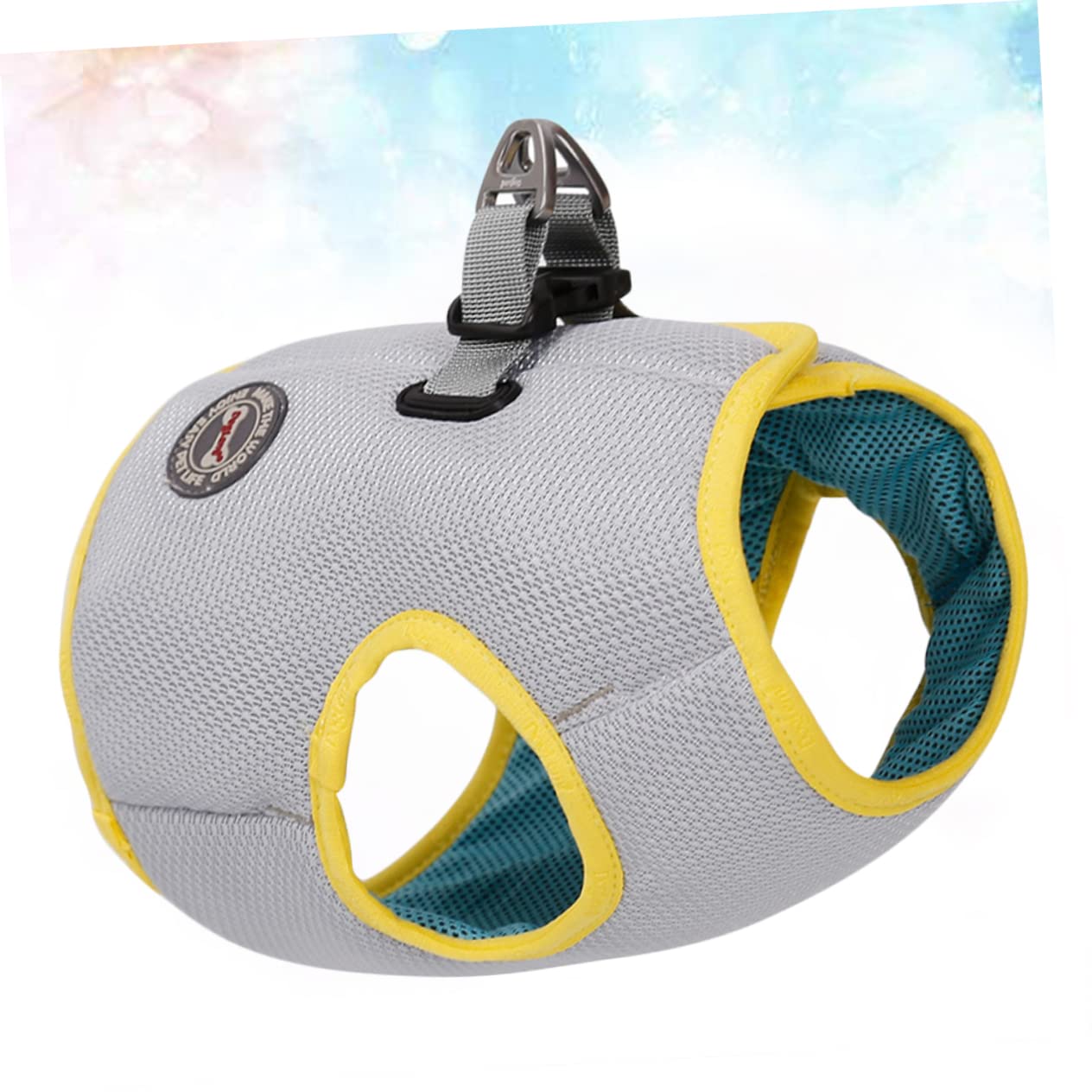 Kisangel Kühlweste Für Hunde Aus Atmungsaktivem Material Wärme Und Schweißabsorbierend Mit Verstecktem Schnellverschluss Und Zugseil Für Outdoor-aktivitäten