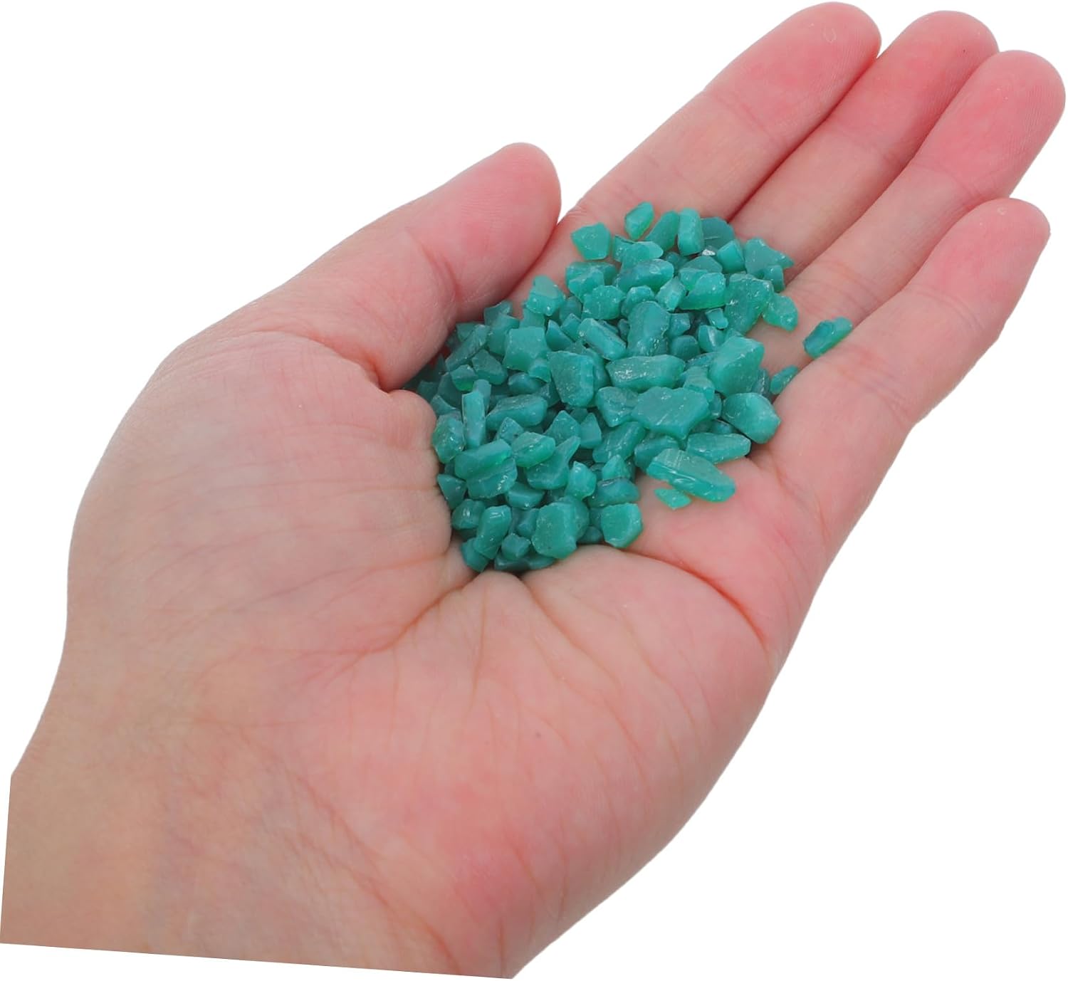 Green Frit Glass Scrap for Pendant and Earring Projects 50g Bag