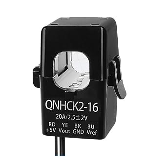 Hall Current Sensor QNHCK2-16 10A 20A 50A 100A Out 2.52V 2.50.625V Split Current transforemr clamp ct Current Sensor30A 2.5V 2V