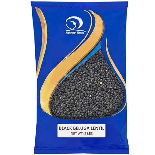 Eastern Feast - Lentejas Beluga Negras, 2 Lbs (31.99 oz)