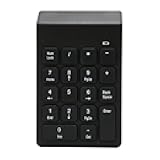 Vvikizy 2.4G CordlessNumeric Keypad with Chocolate Keys, 18 Keys Numpad for Accountant, Ergonomic Design for 10, with 32.8ft Distance