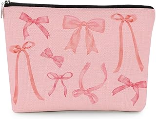 EXUQO FP-BT-HZB-pinkbow-CosmeticBags, rosado,...