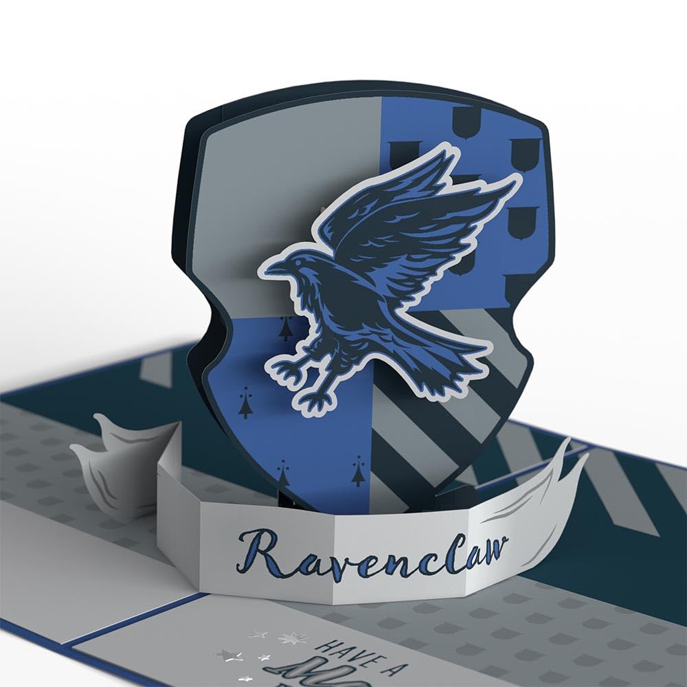 Lovepop Harry Potter Ravenclaw™ Birthday Pop-Up Card, 5 X 7, Birthday Card for Harry Potter Fan