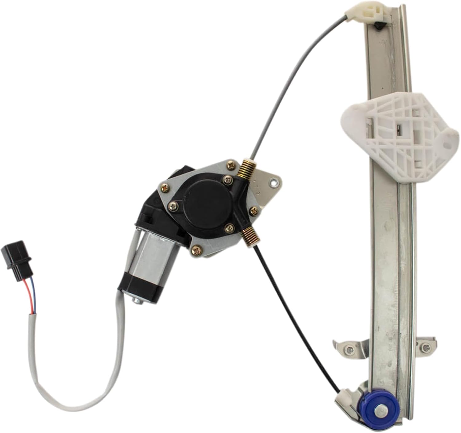 TRQ Rear Right Power Window Regulator & Motor Assembly Passenger Side Compatible with 2008-2014 Subaru Impreza