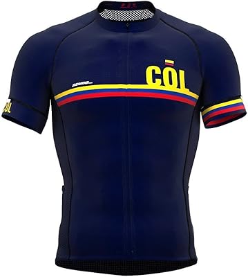 Colombia Blue Code Short Sleeve Cycling PRO Jersey for Women - Size Small
