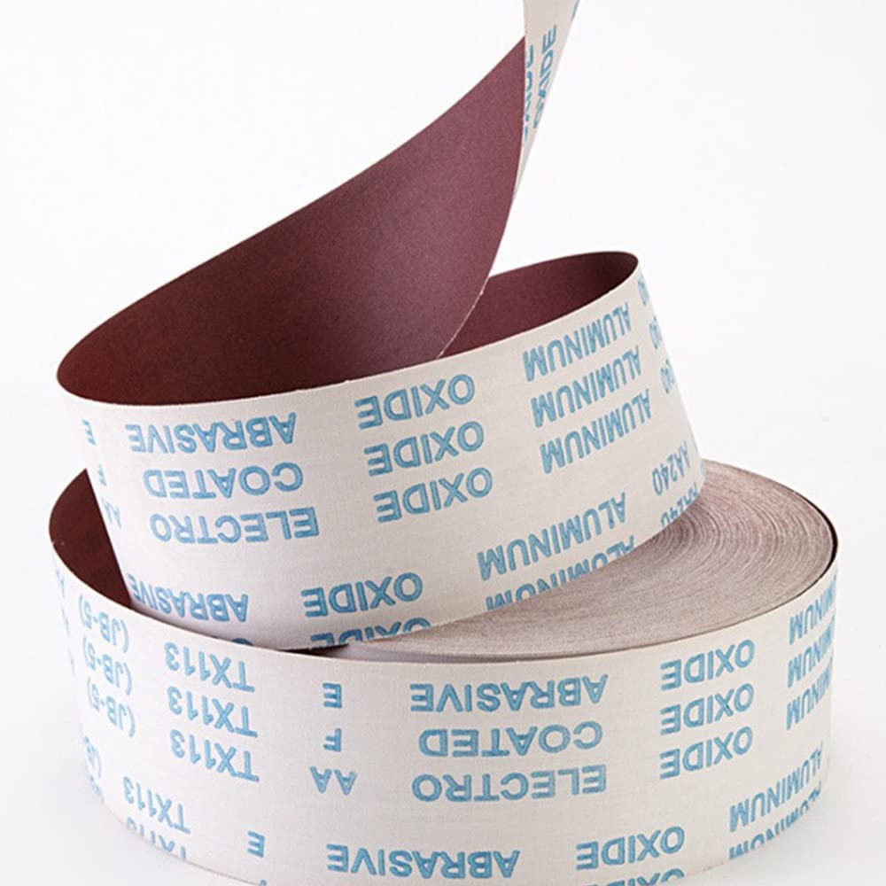 Sand paper,emery cloth,drywall sandpaper,liquid sandpaper,10cm* 100mm Width Sandpaper Roll Emery Cloth Sand Paper Sanding Abrasive Sheets 60 80 100 120 150 180 240 320 600 800 Grit (Size : 320grit)(60