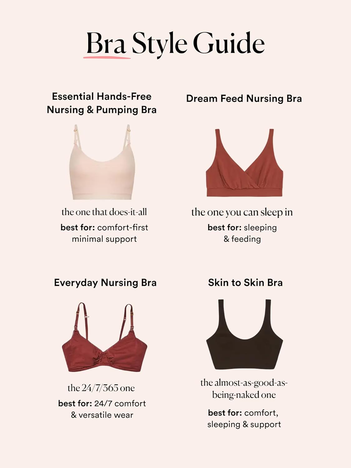 HATCH The Skin to Skin Maternity Bra, Wireless, Soft & Stretchy Design for Breastfeeding, Pregnancy, & Beyond, Anise, Large - Image 5