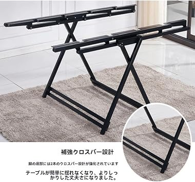 Folding Dining Table, 2-in-1 Expandable, Space Saving, Compatible with Rotating Islands & Sewing, Transformable, Multi-functional, Storage Included, Small, Butterfly Table, Multi-Tiered