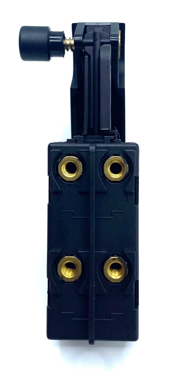 N015909 613407-01 613407-00 Angle Grinder Power Trigger Switch Compatible with DW840 DW830 DW831 DW840K New Replacement for DeWalt Parts Assembly