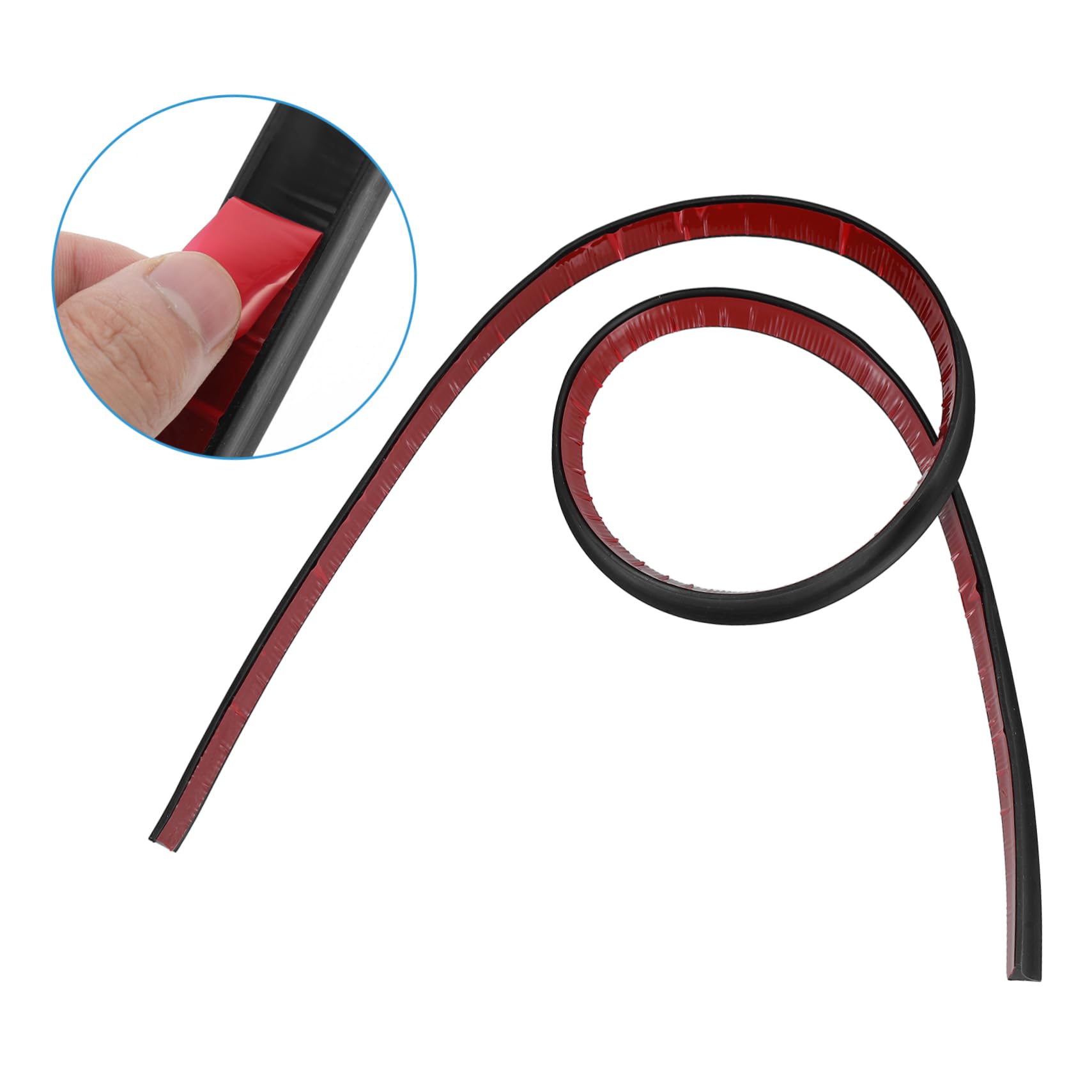 WOONEKY Tpe Flexible Water Barrier Strip Sink Guard for Kitchen Countertops and Cooktops Easy Installation Multifunctional Water Blocker