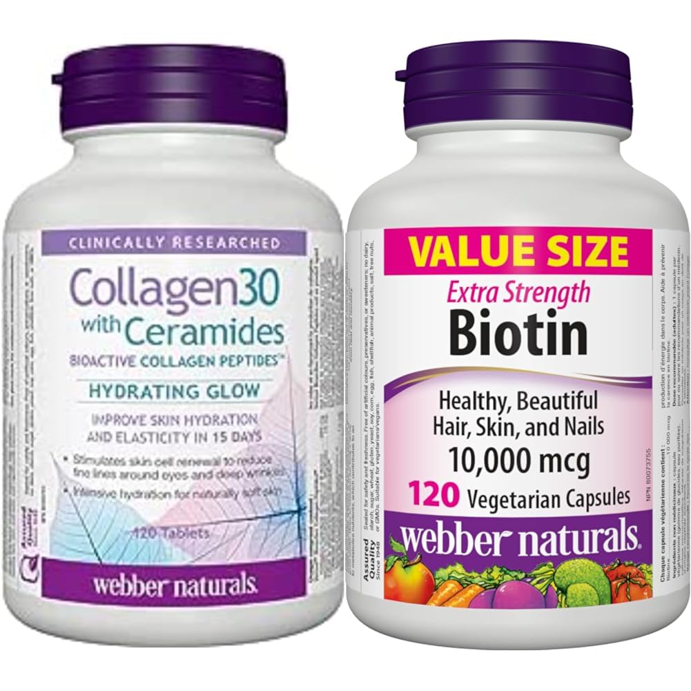 Collagène Peptides Kenofor - 30 à 120 Capsules, 3000 Mg, Pour Peau, Rides Et Ongles, Sans Gluten, Date Péremption 03/2027