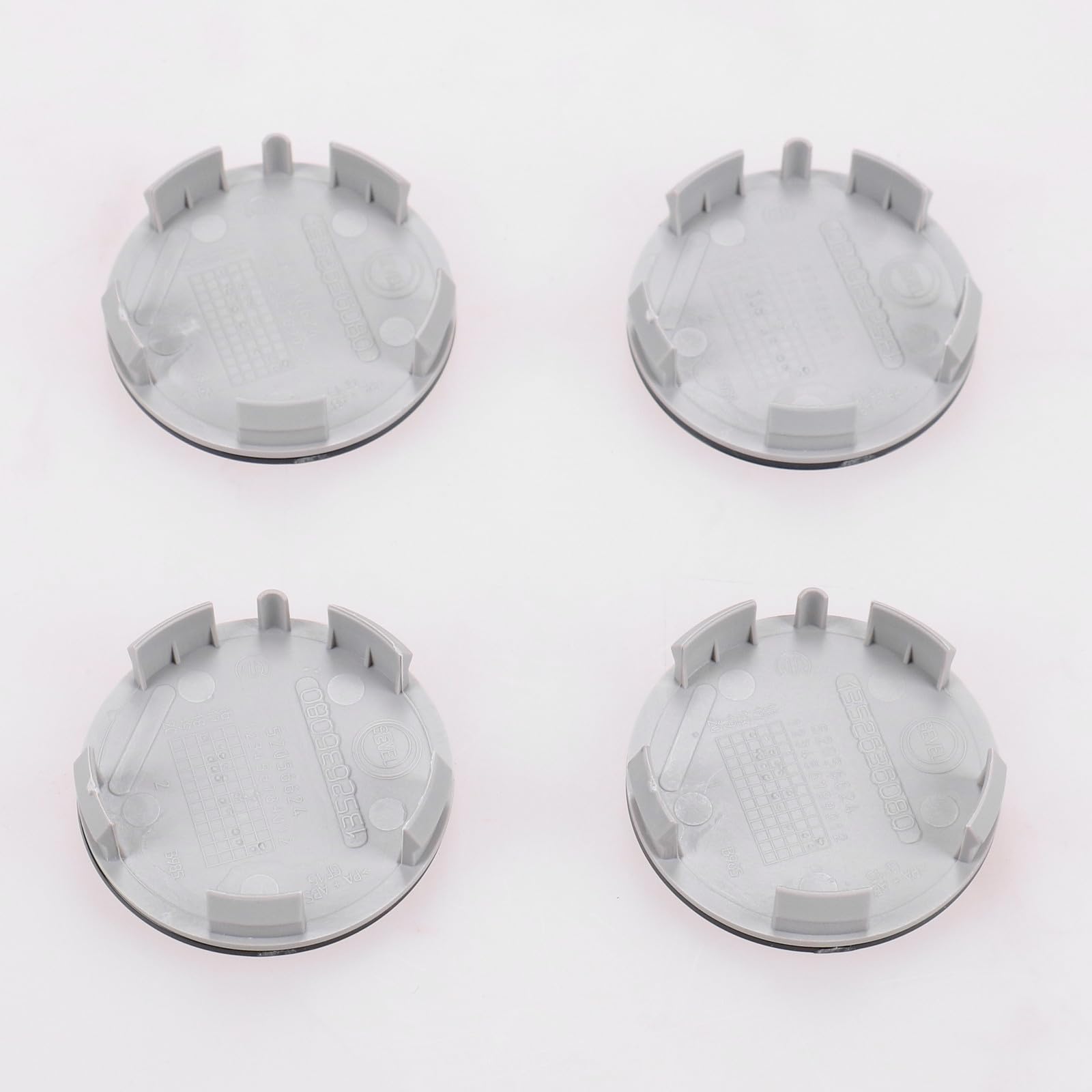 Coprimozzi Per DUCATO Ø 60 Mm - Set Di 4 Pezzi In ABS, Impermeabili E Antipolvere - Foto 6