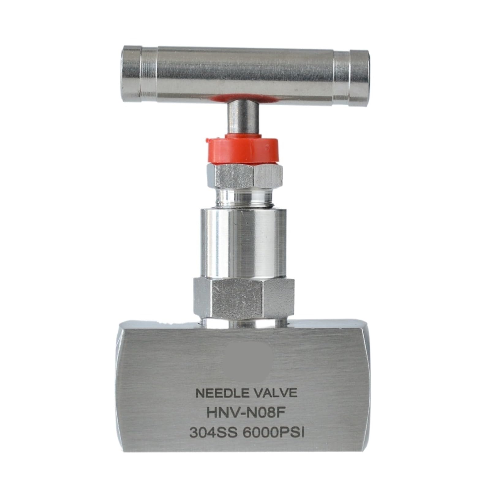 Zawór, 1 szt. 1/4" 3/8" 1/2" BSP NPT żeński wysokociśnieniowy zawór igłowy ze stali nierdzewnej 304 J13-320P kontrola przepływu dźwigu(3/8",NPT)