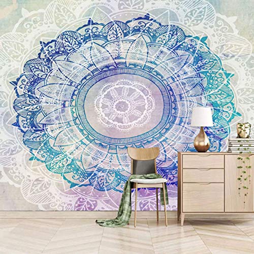 Msrahves Sticker Autocollant Cool élégant à motifs créatif Papier Peint Panoramique Poster geant Mural, pour Salon Chambre restaurant Décoration Murale Papier peint intissé