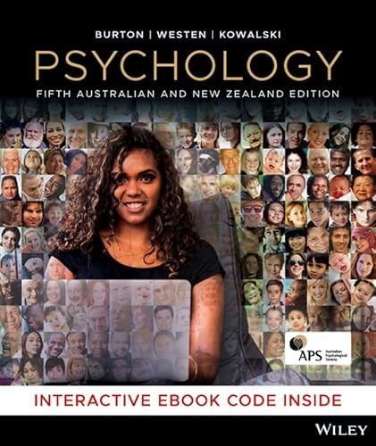 Psychology (With CyberPsych), 5th Australian and New Zealand Edition: With CyberPsych Print and Interactive E-Text
