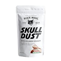 Vista 1 de Black Magic Coffee Creamer - Colágeno alimentado con hierba, ghee, omega, proteínas, cafeína y cúrcuma, apto para dieta keto y paleo, sabor a crema