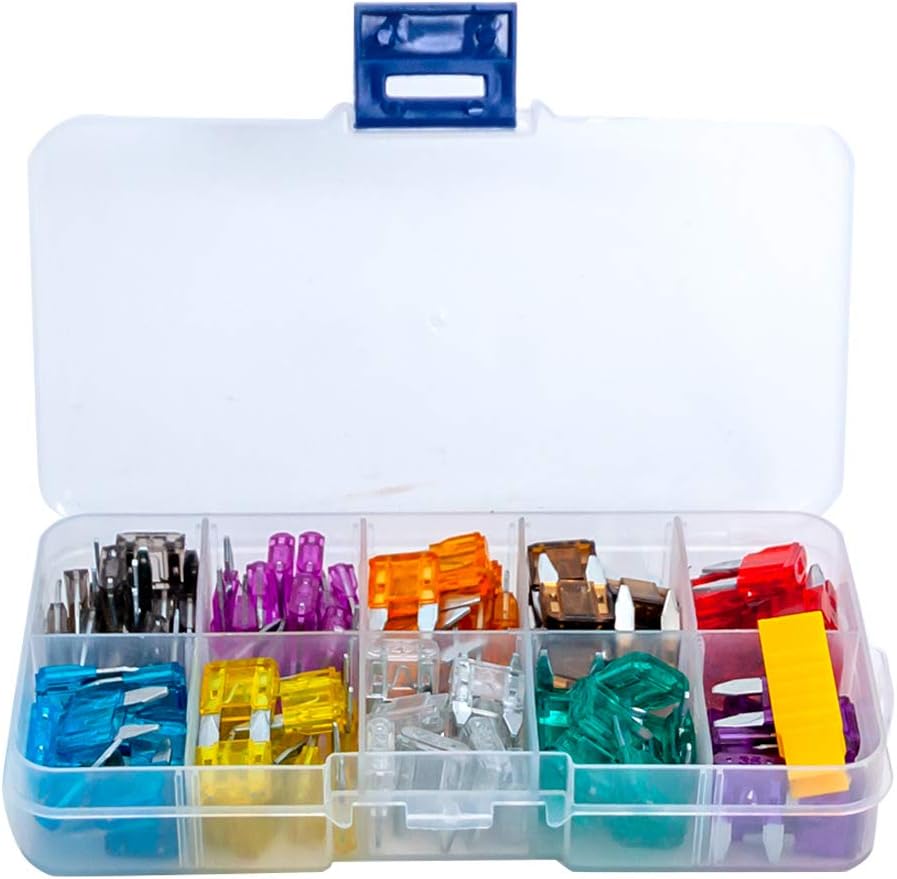 Bеѕt Dеаl HICKS 120pcs - Car Blade Fuses Assortment Kit, Automotive Fuses - small (2A/ 3A/ 5A/ 7.5A/ 10A/ 15A/ 20A/ 25A/ 30A/ 35A), Car Boat Truck SUV Automotive ReplaceS Fuses