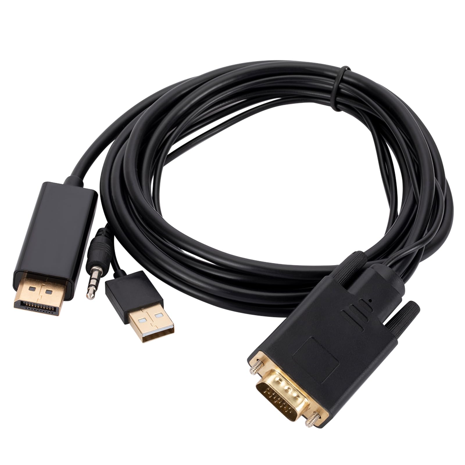 Cable VGA Macho a Macho 1080P conector premium para monitor y proyector 7