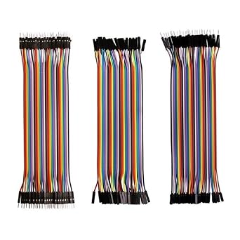 120pcs Multicolored Jumper Wires for Prototyping Electronic Projects Arduino, ESP32, ESP8266, Raspberry Pi