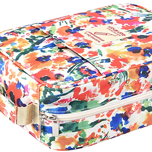 Pencil Case Holder Slot - Holds 260 Colored Pencils Or 180 Gel Pens With Zipper Closure - Large Capacity Polyester Pen Organizer For Watercolor Pens Or Markers - Perfect For Artist Color Ink Dots #TOP2