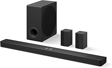 LG S90TR 7.1.3-Channel OLED evo TV Matching Home Theater Soundbar with Rear Surround Speakers and Wireless Subwoofer, Wow ...