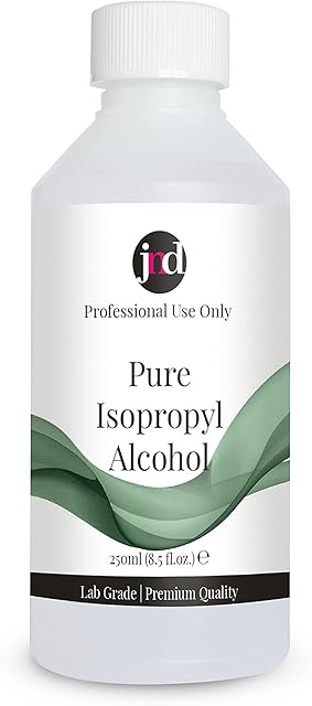 Isopropyl Alcohol Pure IPA Multi Use 3D Printing Resin Gel Cleanser Residue Remover (250ml)