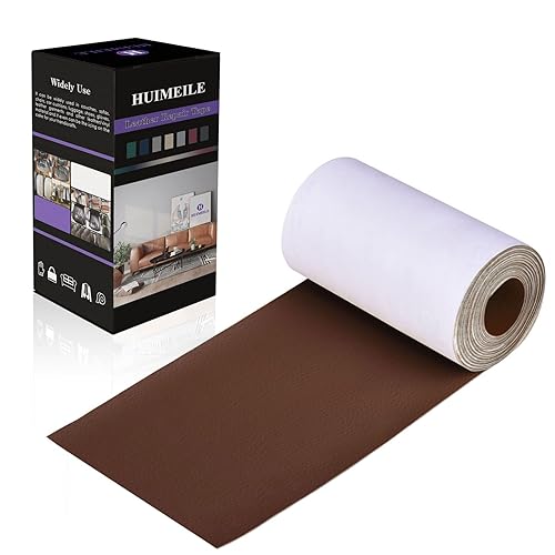 Miniatura 20 de Cinta de parche de reparación de cuero de 4 x 60 pulgadas, cinta autoadhesiva fuerte para muebles, sofás, asientos de automóvil, armarios, bolsas