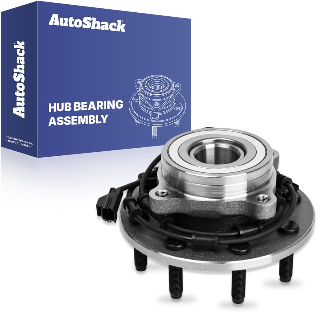AutoShack Front Wheel Hub Bearing Assembly Left or Right with ABS Replacement for 2003-2005 Dodge Ram 2500 2003-2005 Dodge Ram 3500 1-PC