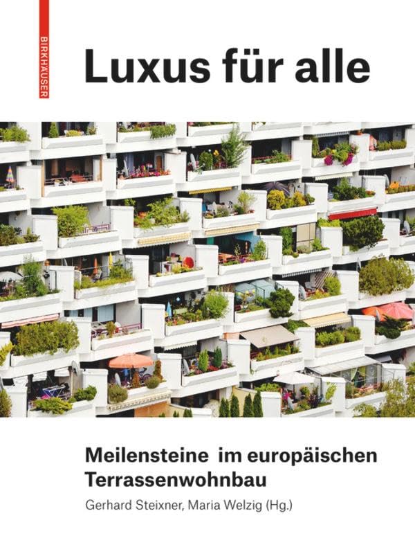 Terrassenwohnbau et l'architecture européenne de luxe un beau livre historique