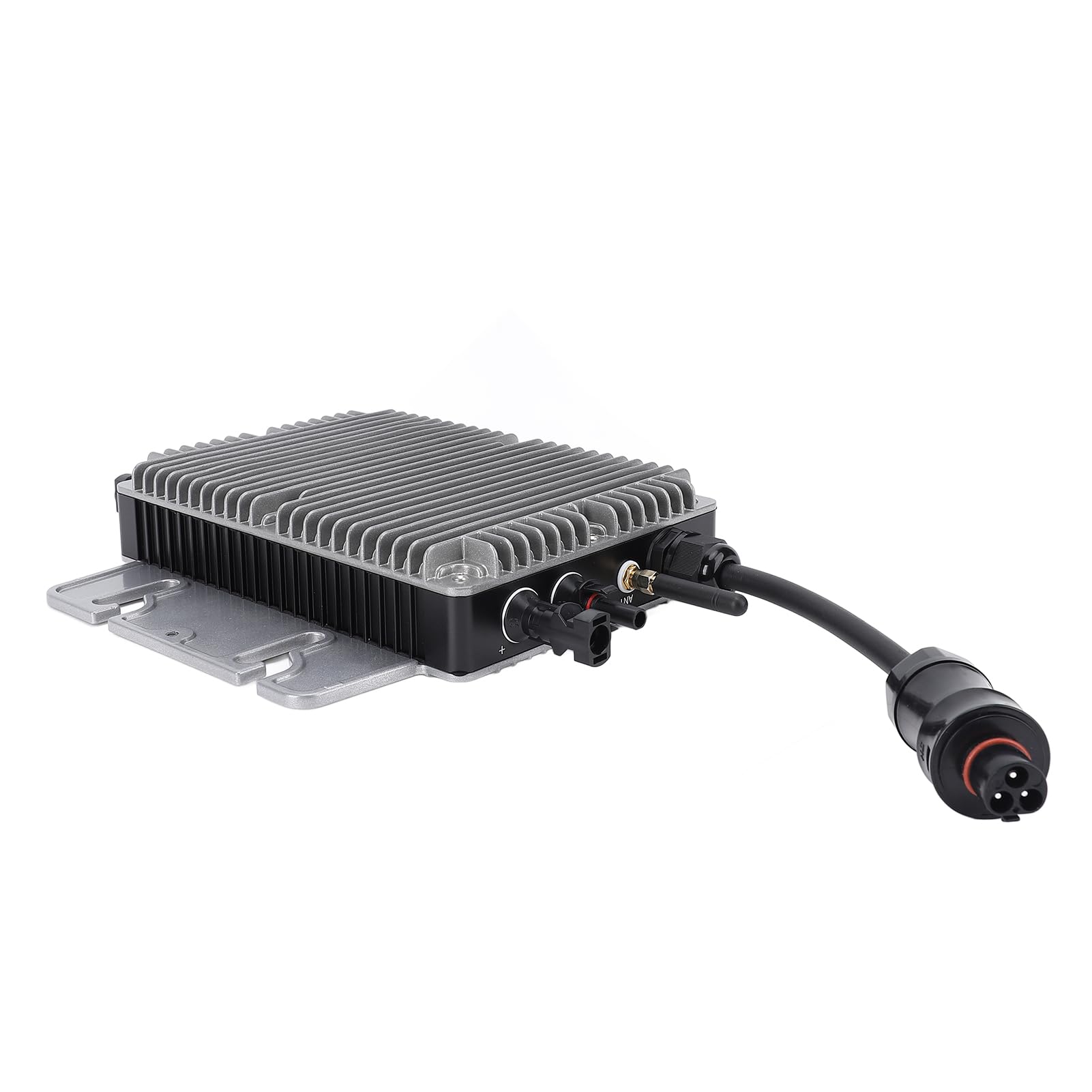 HEEPDD 800-W-Solar-Grid-Tie-Mikro-Wechselrichter mit MPPT, Reiner Sinuswelle, IP67 Wasserdicht, WLAN-Überwachung, Aluminiumlegierung