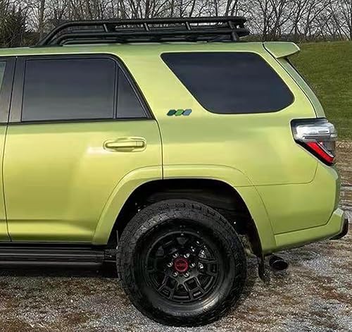 Miniatura 5 de Emblema de repuesto de 3 colores para rejilla de guardabarros, laterales de guardabarros, puertas, traseras compatibles con Toyota 4Runner Tacoma