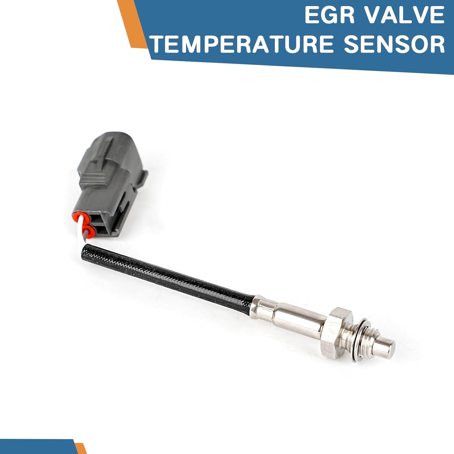 EGR Valve Temperature Sensor for Toyota 4Runner Pickup T100 Tacoma 1994-2004 2.4L 2.7L 3.4L L4 V6 for Lexus LS400 SC400 1994-1997 4.0L V8 Replaces 89412-34010 8941234010 ETS51 5S2029 SU5370