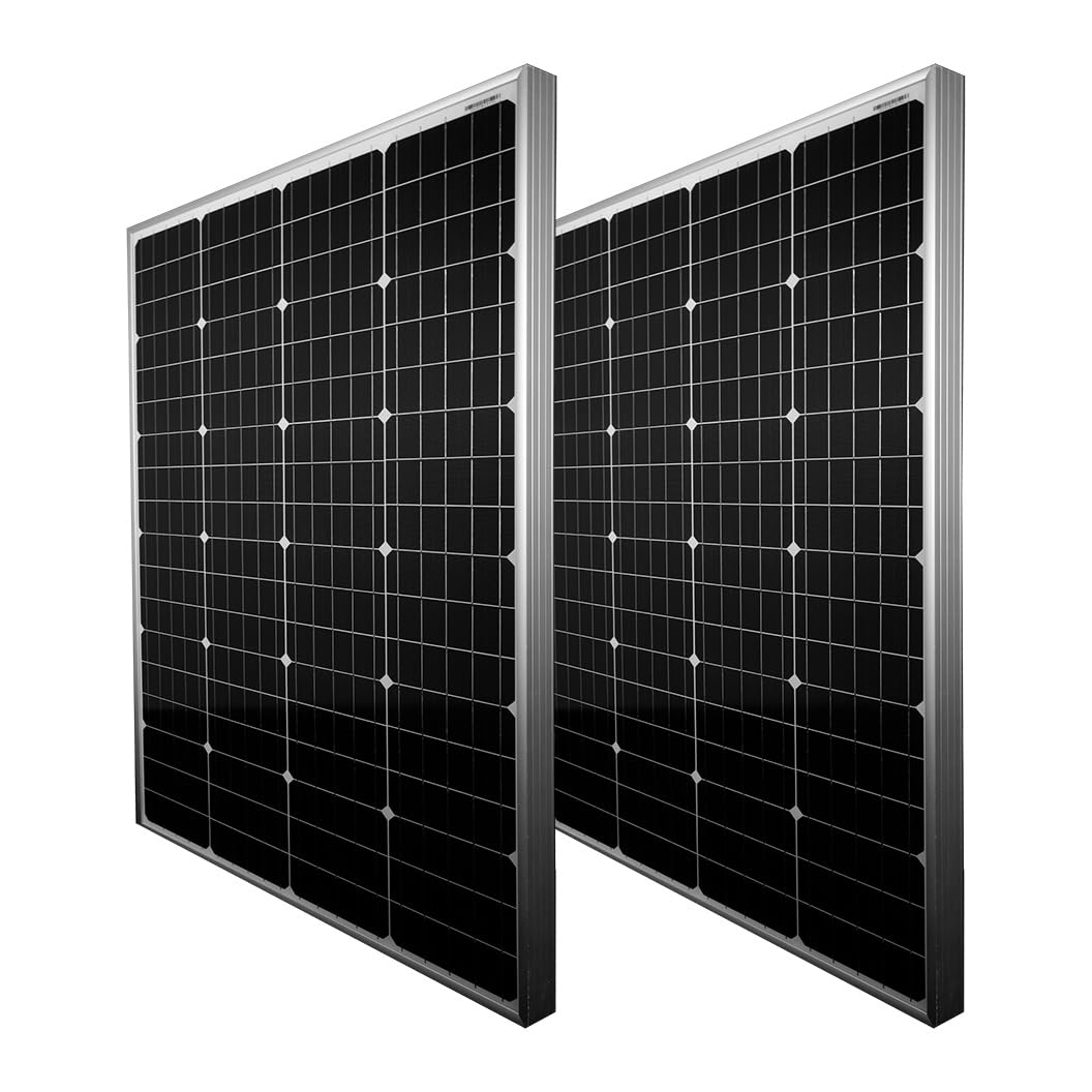 Amazon | CLEZEED クレジード 110W 単結晶 ソーラーパネル 2枚セット