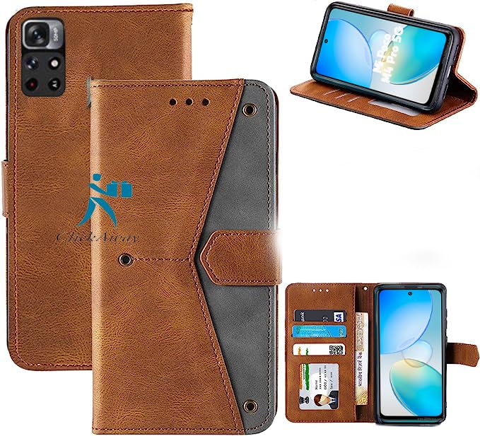 BEiNG STYLiSH Exclusive Flip Cover Mi Poco M4 Pro 5G Real Leather