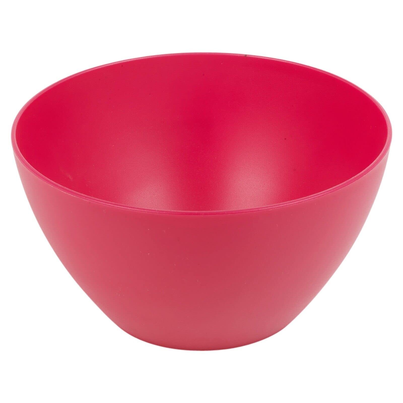 COOK WITH COLOR Set Di 4 Ciotole Con Coperchio In Plastica Rosa - Capacità Da 210 Ml A 3500 Ml, Antiscivolo, Lavabili In Lavastoviglie, Senza BPA