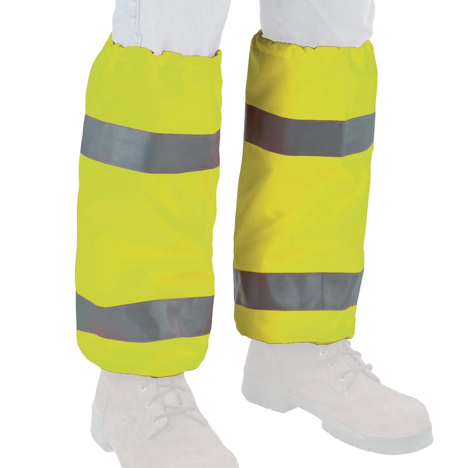 Ergodyne GloWear 8008 High Visibility Reflective Leg Gaiters, Lime